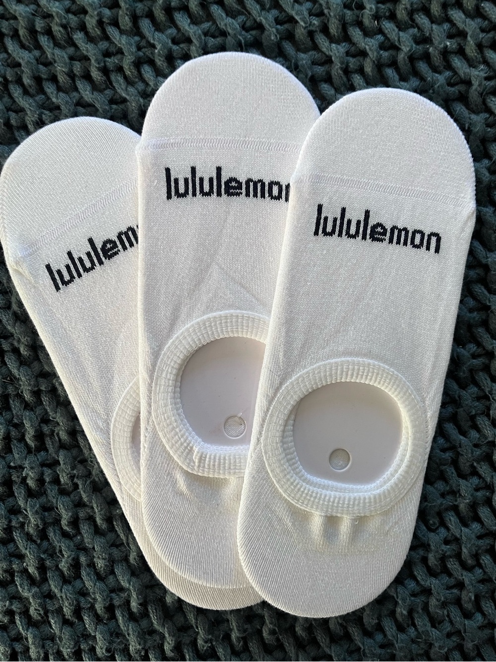 lululemon athletica White No-Show Liner Socks - 3 Pack